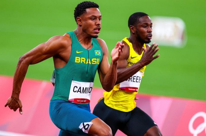 Paulo André Camilo avançou para a semifinal dos 100m rasos (Foto: Wagner Carmo/CBAt)