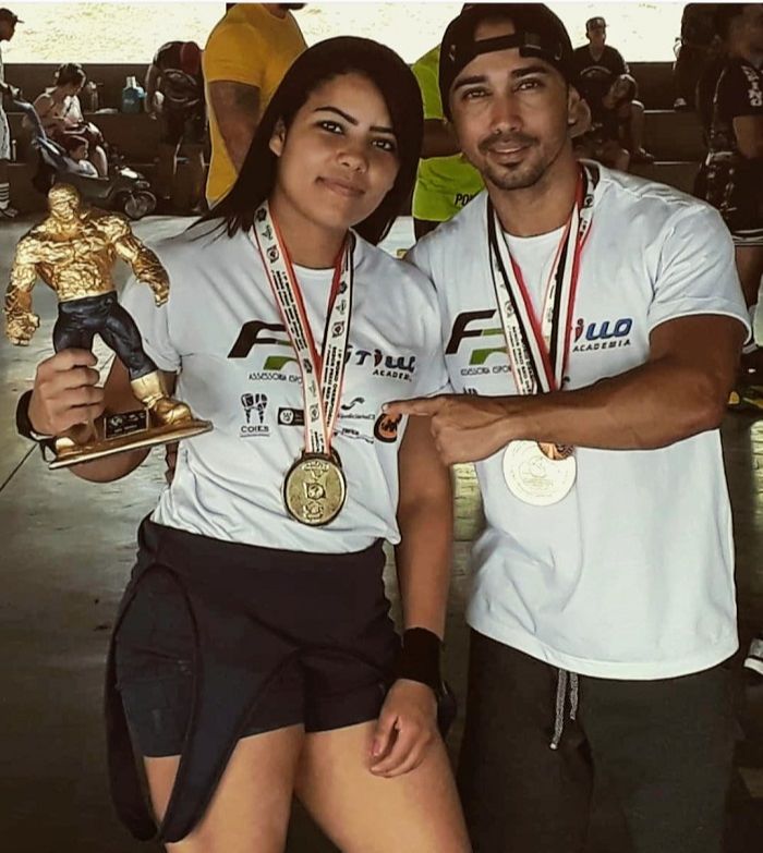 Casal vai disputar campeonato em Manaus (Foto: Acervo pessoal)
