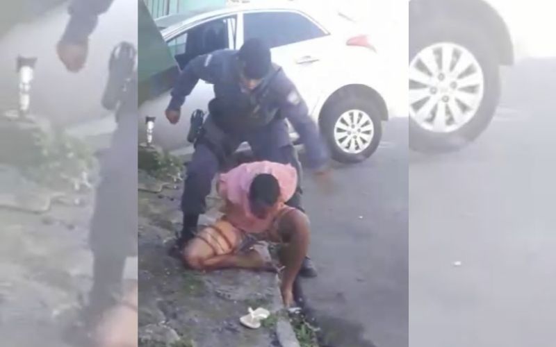 A prisão aconteceu após a circulação de um vídeo mostrando a atuação do militar em ocorrência (Foto: Reprodução)