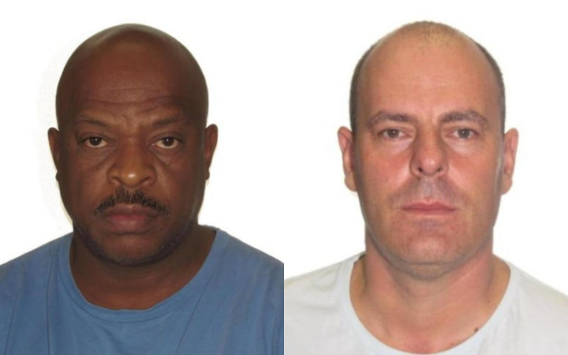 Os policiais da reserva, Paulo Roberto de Oliveira e Eliseu Aparecido Silva Parreira (Foto: Reprodução/Facebook Fermesp)