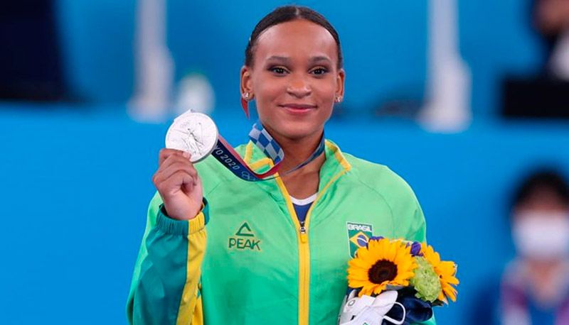 Rebeca Andrade (Foto: Ricardo Bufolin / CBG)