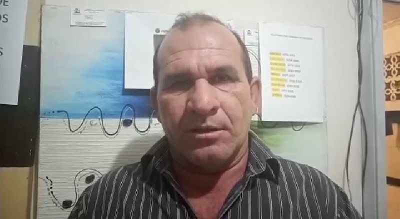 O ex-candidato gravou um vídeo denunciando outro vereador 10 dias antes do crime (Foto: Reprodução)