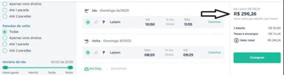 Imagem ilustrativa da imagem Passagens aéreas de ida e volta para 8 destinos por até R$ 481 nos voos saindo de Vitória