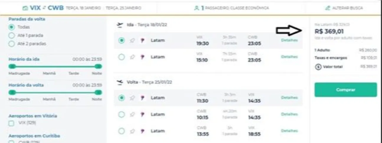 Imagem ilustrativa da imagem Confira as promoções de passagens aéreas para viagem em janeiro de 2022 saindo de Vitória