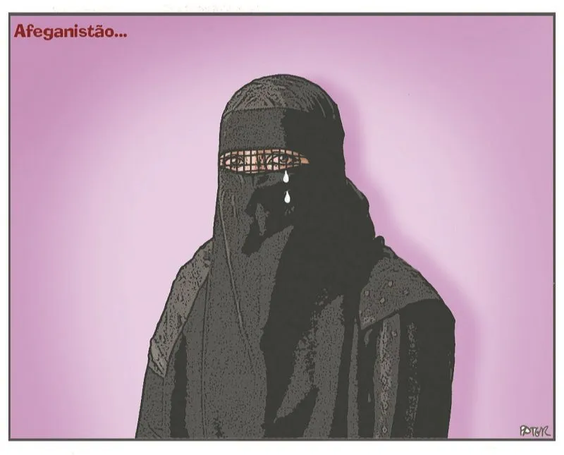 Imagem ilustrativa da imagem Charge do Dia: Afeganistão