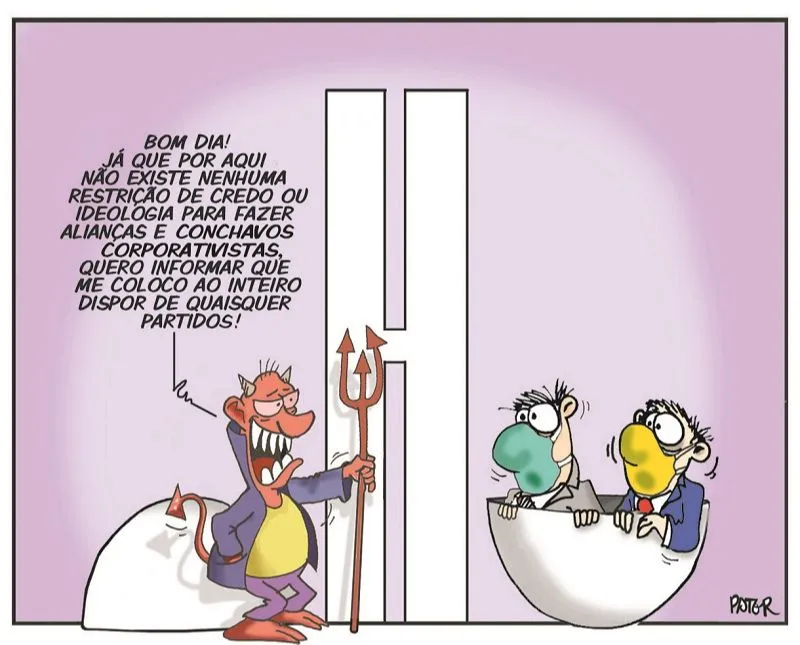 Imagem ilustrativa da imagem Charge do Dia: Sem restrições