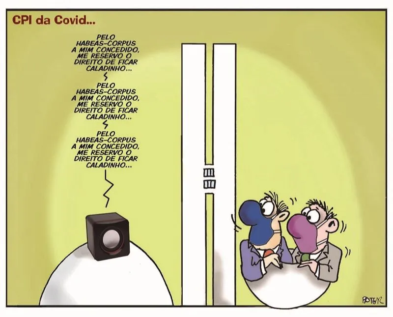 Imagem ilustrativa da imagem Charge do Dia: CPI da Covid...