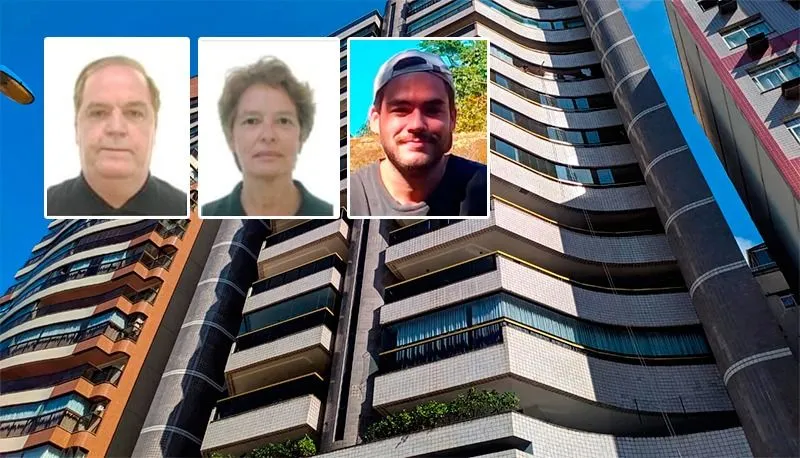 Imagem ilustrativa da imagem Crime na Praia da Costa: Corpos de pai, mãe e filho continuam no DML