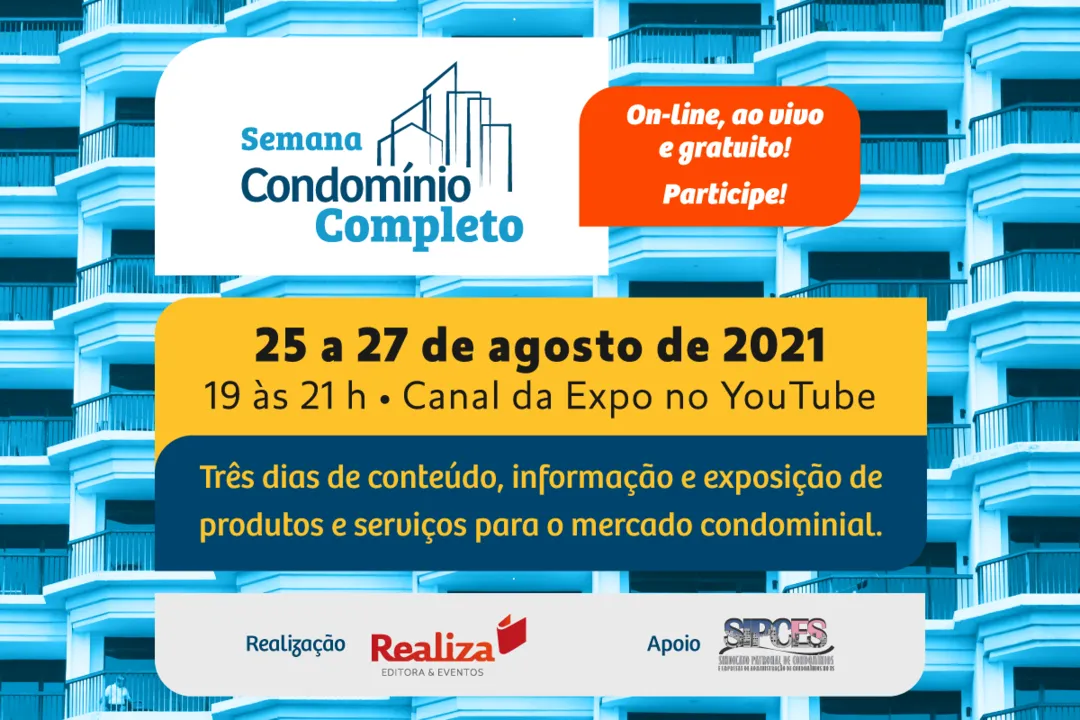 Imagem ilustrativa da imagem Expo Condomínio Completo terá programação on-line, ao vivo e gratuita