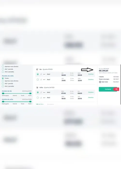 
          Imagem ilustrativa da imagem Voltou a promoção de passagens por apenas R$ 290 nos voos de Vitória
          