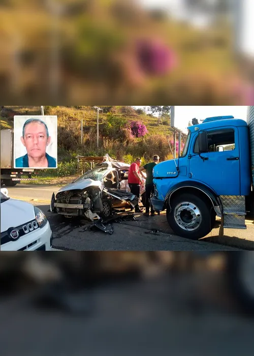 Imagem ilustrativa da imagem Caminhão arrasta carro e mata duas pessoas em Cachoeiro de Itapemirim