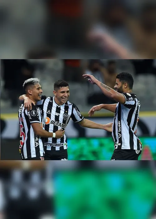 Imagem ilustrativa da imagem Atlético-MG atropela River e avança para pegar o Palmeiras na Libertadores