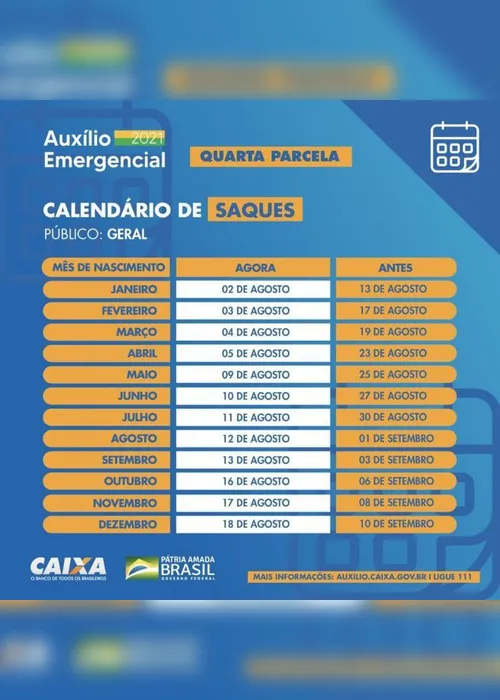 Imagem ilustrativa da imagem Nascidos em maio podem sacar auxílio emergencial