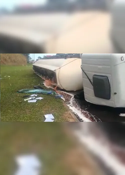 Imagem ilustrativa da imagem Após vazamento de óleo diesel empresa é multada em mais de R$ 1 milhão