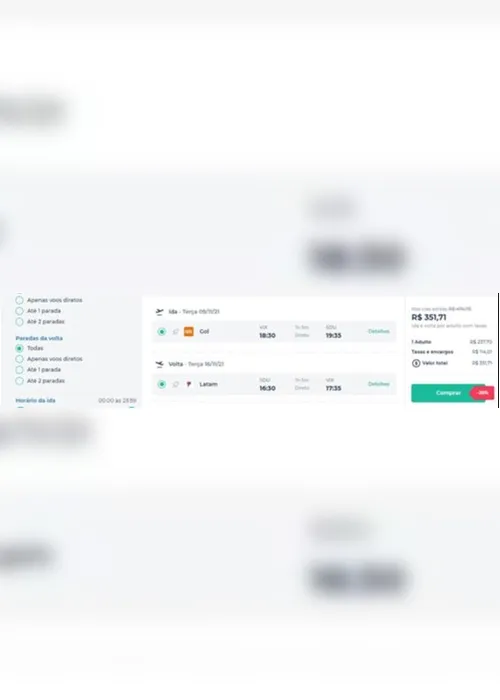 
          Imagem ilustrativa da imagem Companhia reduz preços e vende passagens aéreas Vitória/Rio por R$ 290
          