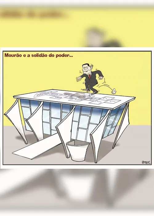 Imagem ilustrativa da imagem Charge do Dia: A solidão do poder