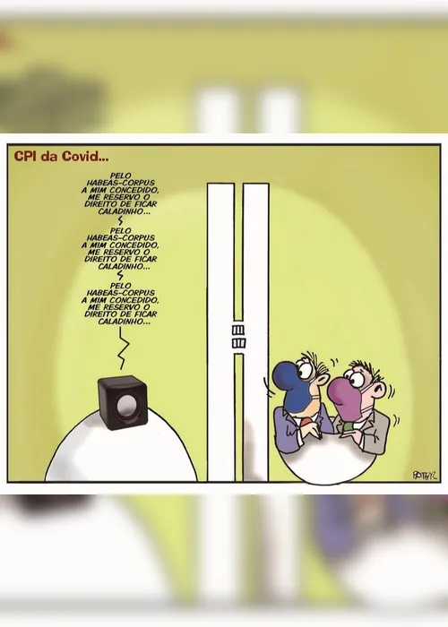 Imagem ilustrativa da imagem Charge do Dia: CPI da Covid...
