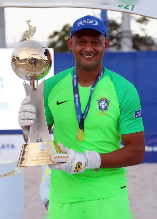 Imagem ilustrativa da imagem Goleiro capixaba é convocado para seleção brasileira de futebol de areia