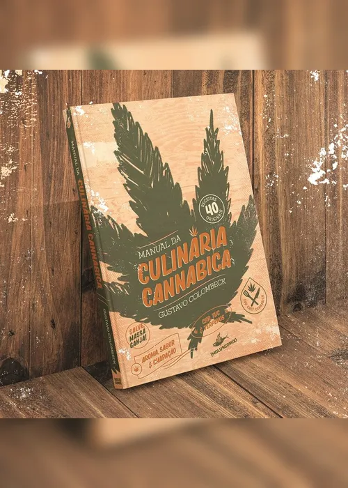 Imagem ilustrativa da imagem Chef capixaba lança livro de receitas à base de maconha
