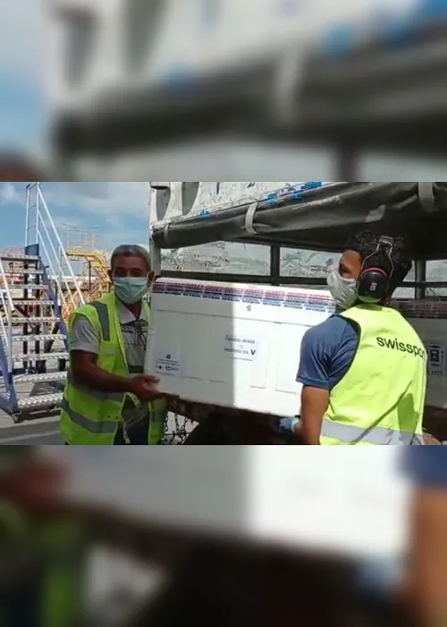 Imagem ilustrativa da imagem Mais 1 milhão de doses de vacina contra covid chegam ao Estado esta semana