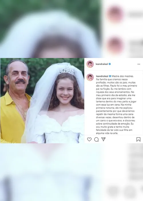 Imagem ilustrativa da imagem Famosos lamentam a morte de Paulo José e exaltam qualidades do ator