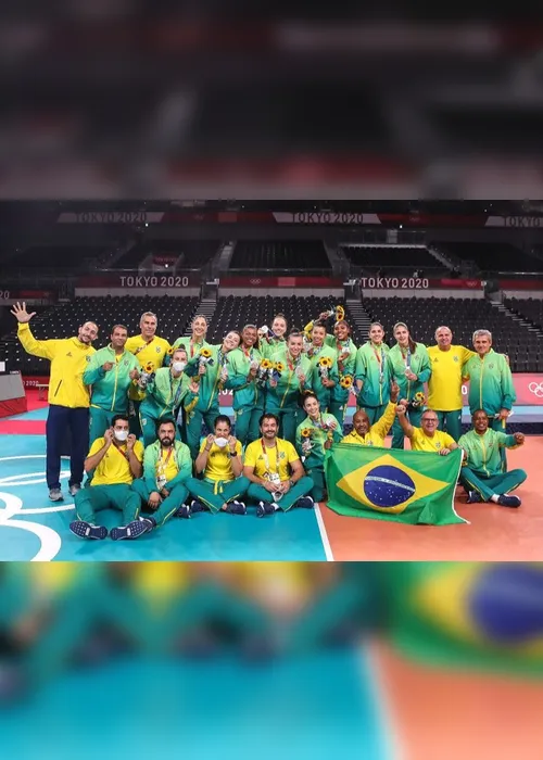Imagem ilustrativa da imagem Seleção feminina de vôlei perde para os EUA e fica com sua 1ª prata em Olimpíadas