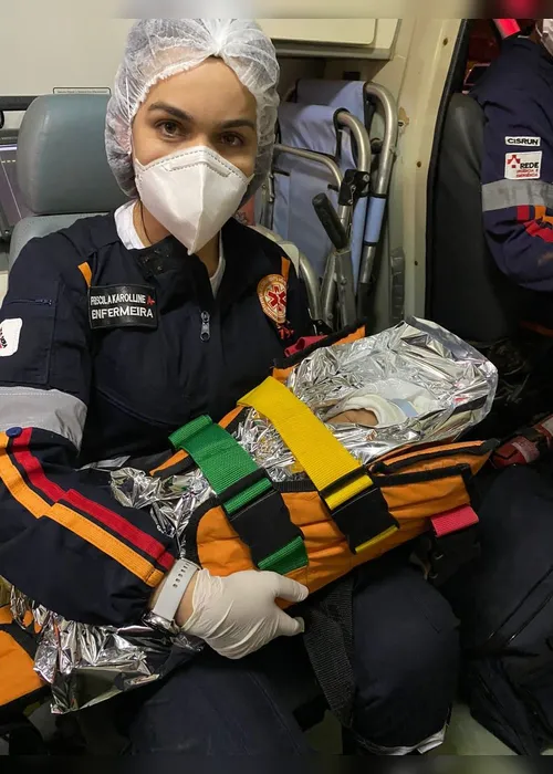 Imagem ilustrativa da imagem Recém-nascido de 3 dias sobrevive a acidente com 5 mortos: 'Conseguimos achá-lo através do choro', diz bombeiro