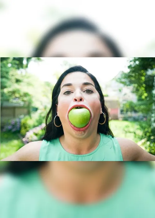 Imagem ilustrativa da imagem Mulher bate recorde com a maior boca do mundo