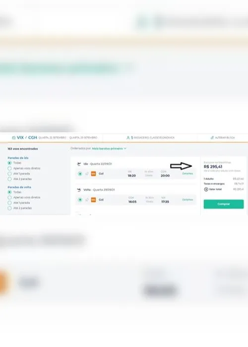 
          Imagem ilustrativa da imagem Gol e LATAM aumentam número de voos no Aeroporto de Vitória; passagens aéreas saem por apenas R$ 295
          