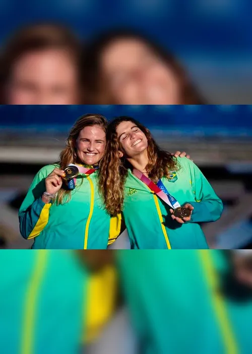 Imagem ilustrativa da imagem Martine Grael e Kahena Kunze conquistam medalha de ouro na vela