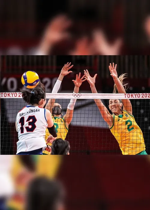 Imagem ilustrativa da imagem Após corte de Tandara, Brasil passa pela Coreia do Sul e vai disputar o ouro no vôlei