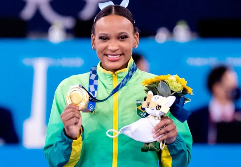 Rebeca Andrade conquista a medalha de ouro
