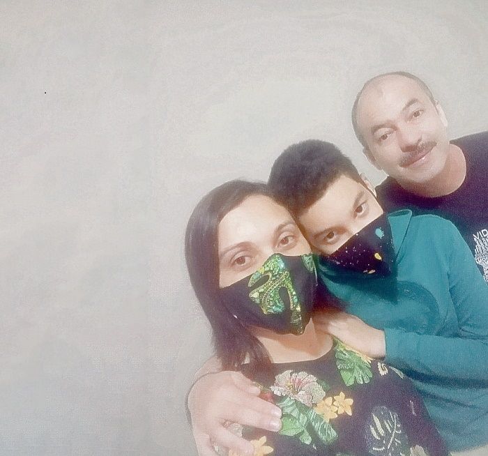 Luiz Augusto Bastos Correia, 13 anos, é autista e tem asma grave (Foto: Acervo pessoal )