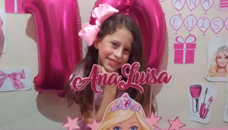 Ana Luisa tinha 10 anos (Foto: Acervo Pessoal)