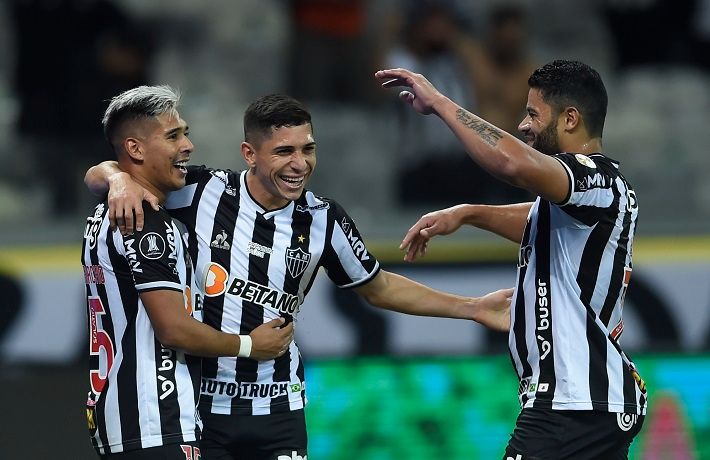 Atlético-MG bate River e está na semifinal (Foto: Reprodução/Twitter @LibertadoresBR)