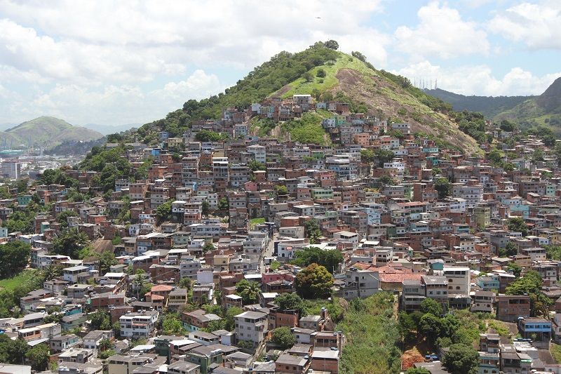 Bairro da Penha, em Vitória, onde o Primeiro Comando da Capital (PCV) tem sua base principal de atuação (Foto: Leone Iglesias - 15/02/2020)