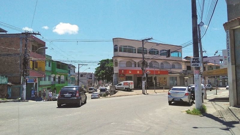 Bairro Primeiro de Maio, em Vila Velha, onde amigos foram sequestrados. (Foto: Arquivo AT)