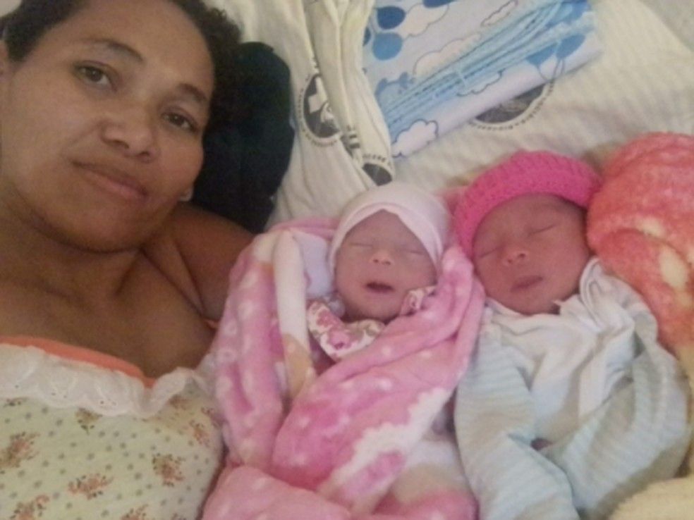 Bebês nasceram de um parto prematuro no dia 2 de julho (Foto: Arquivo Pessoal)
