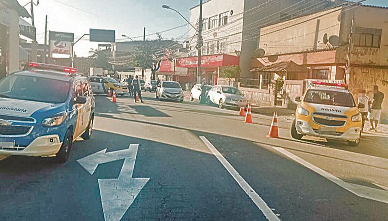 Blitz em Vitória: agentes fazem levantamentos prévios para definir os pontos prioritários para as operações de fiscalização (Foto: Guarda de Vitória / Divulgação)