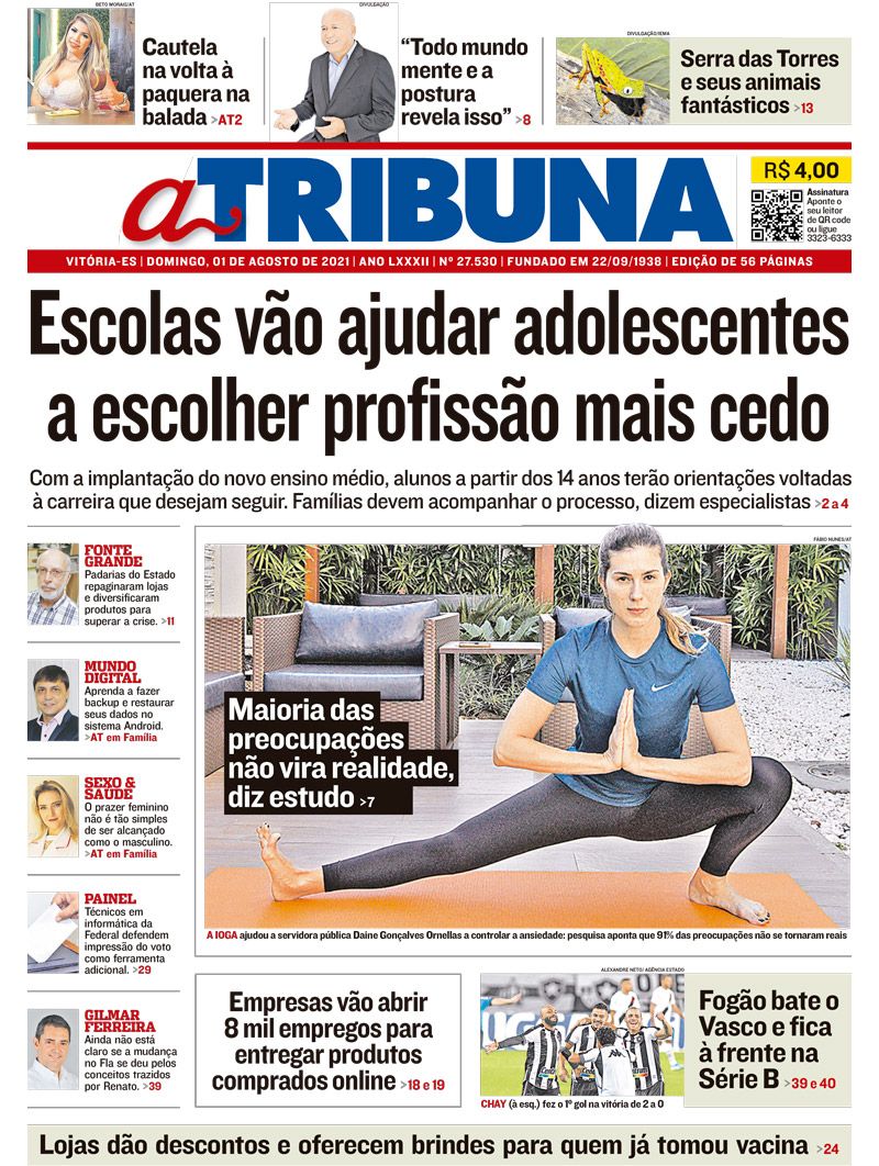 (Foto: Reprodução / Jornal A Tribuna)