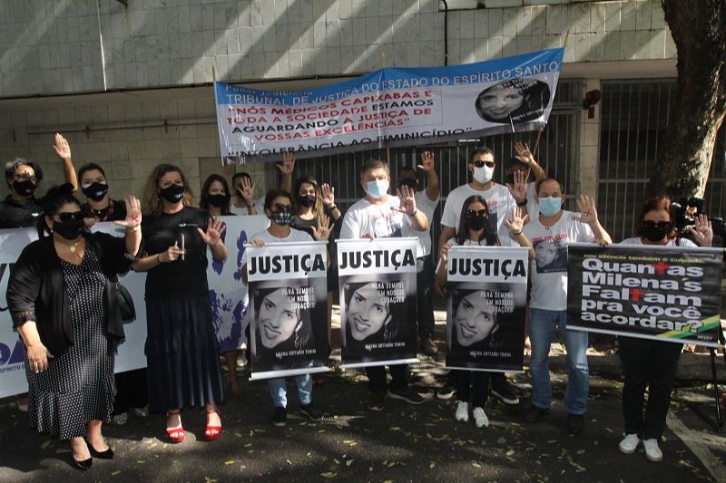 Após quatro anos do crime, os acusados pelo assassinato começaram a ser julgados (Foto: Leone Iglesias/ AT)