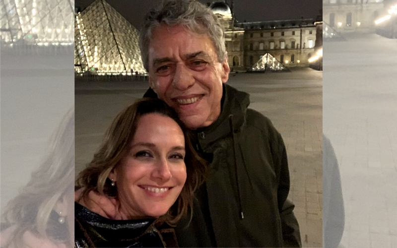 Chico Buarque e a advogada Carol Proner (Foto: Reprodução/Instagram)