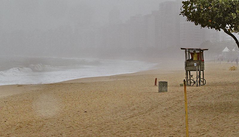 Chuva na Grande Vitória: previsão de frio mais intenso durante o mês (Foto: Leone Iglesias - 10/06/2021)