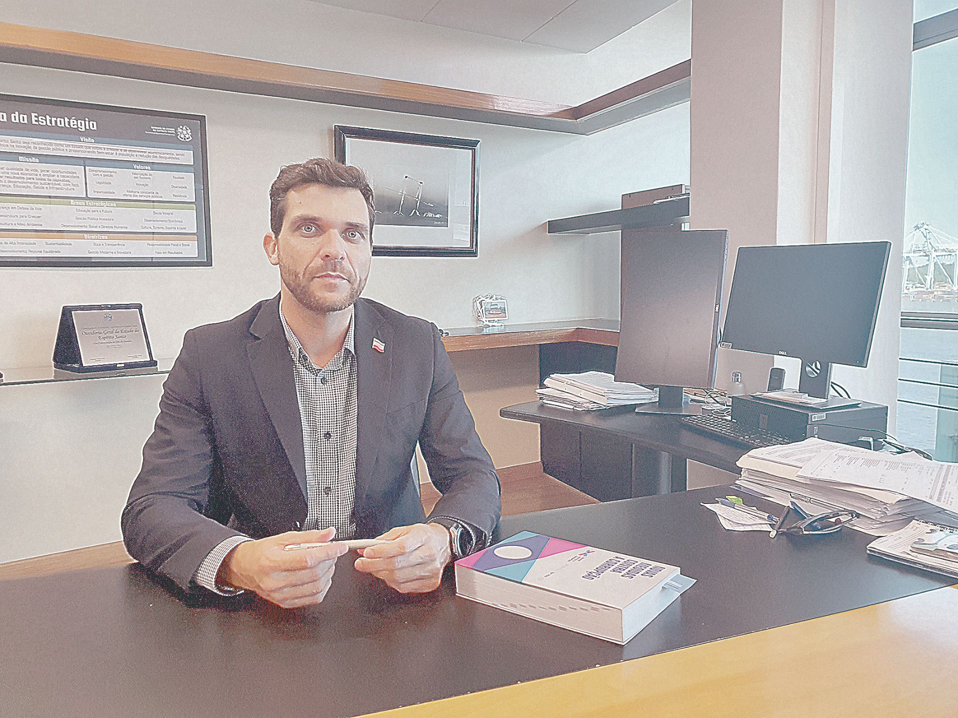 Edmar Camata disse que a expectativa é de que instituição organizadora seja contratada nos próximos meses (Foto: Brunella França — 19/02/2020)