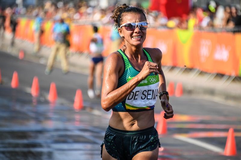 Perto de medalha, Erica Sena recebe punição e termina a marcha em 11º lugar (Foto: Wander Roberto/ COB)