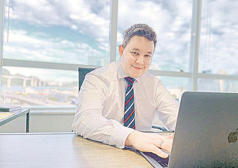 O advogado Guilherme Craus passou a considerar a ideia de tornar-se um milionário (Foto: Acervo pessoal)