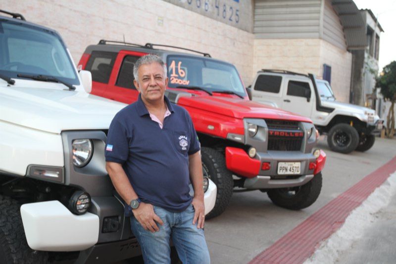Luiz Borel lamentou o fim da marca e contou sobre as amizades que fez por causa do Troller: “Formei uma grande família” (Foto: Antonio Moreira/AT)