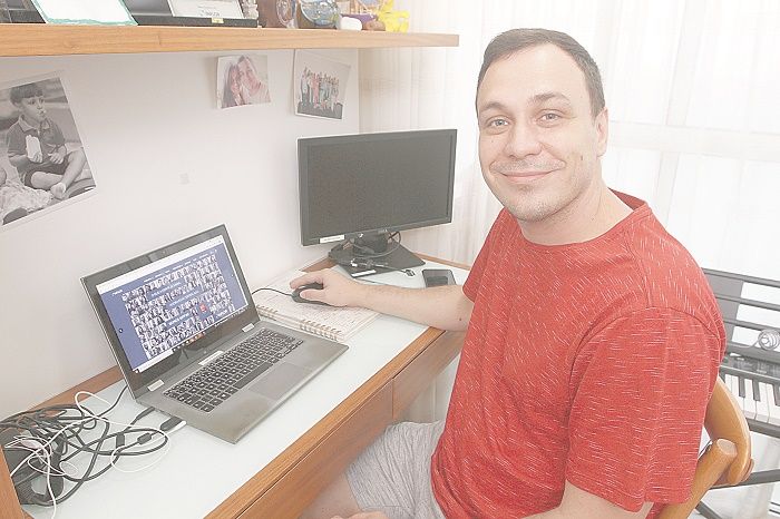 Geovany Spalenza disse que empregados foram liberados para decidir se ficam em casa ou vão para a empresa (Foto: Dayana Souza/AT)