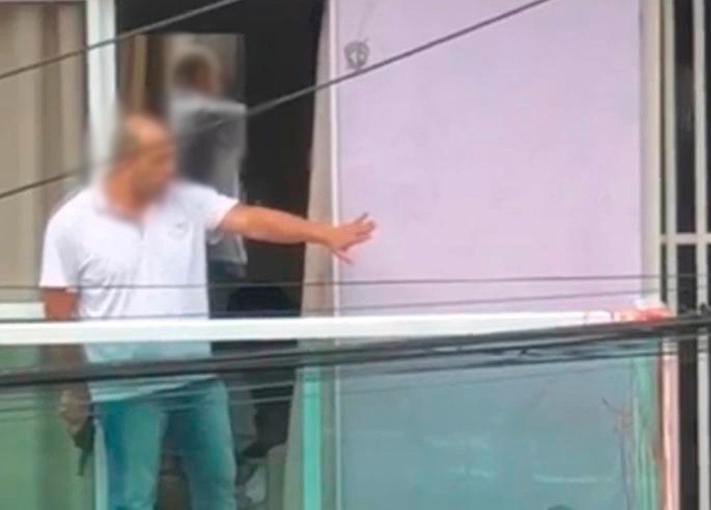 Homem suspeito de atirar na esposa na Vila Maria, Zona Norte de São Paulo, nesta segunda-feira (16) (Foto: Reprodução)