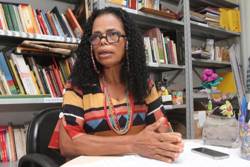 Presidente da Comissão de Avaliação Étnico-Racial da Ufes, Jacyara Silva: há falta de informação sobre regras (Foto: Antonio Moreira - 29/02/2020)